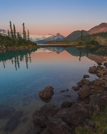 Garibaldi Lake at sunset Whistler British Columbia Canada  Social mikemarkov