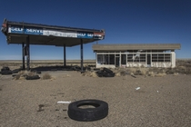 Gas Station in New Mexico by Jade Allen Cook 