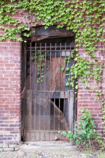Gated DoorAbandoned Buildings in Akron OhioSome day Ill go inside 