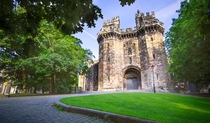 Gatehouse to Lancaster Castle UK Used as a prison from  until 