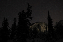 Geminid meteor shower - North Cascades WA 