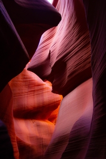 Gentle Folds Lower Antelope Canyon 