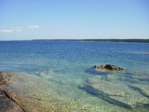 Georgian Bay near Tobermory Ontario Canada 