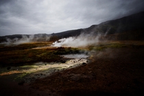 Geothermal Field Iceland 