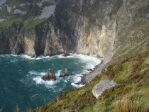 Giants desk and chair Sliabh Liag Donegal Ireland 
