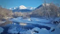 Girdwood Alaska is the quintessential winter wonderland