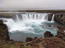 Goafoss waterfall northeastern Iceland 