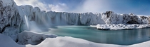 Godafoss Waterfalls Iceland  photo by Valeriy Shcherbina