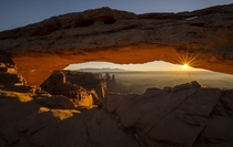 Goodbye  Mesa Arch Canyonlands Natl Park Utah 
