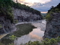 Gorge Trail at Letchworth State Park NY 