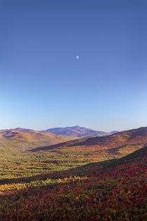 Gotta love when heaven and earth align- the moon setting over Mt Jo on a perfect fall evening 
