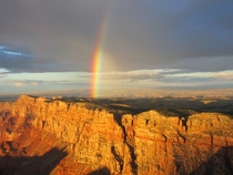 Grand Canyon at Sunset Plus Rainbow OC 
