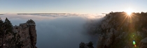 Grand Canyon AZ - Weather Inversion -  