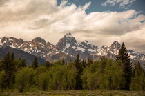 Grand Teton National Park - Late afternoon after a storm rolled through - OC   
