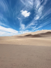 Great Sand Dunes National Park and Preserve Colorado  x  