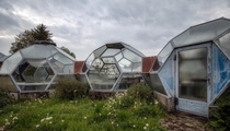 Greenhouse domes in germany