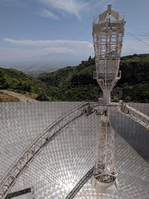 Guarded by a sole septuagenarian Armenias Herouni Radio Observatory Telescope was once part of the USSRs effort to seek extraterrestrial intelligence It has been inactive since  and slowly decaying since  OC