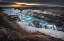 Gullfoss Iceland  photo by Coolbiere A