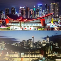 Had a picture on my wall of Calgary that was taken before I was born Went out to recreate it  years later 