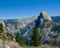 Half Dome and Yosemite Valley from Glacier Point 