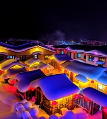 Harbin Chinese Snow Village oc