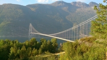 Hardanger bridge Norway 