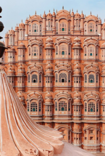 Hawa Mahal The Air Palace - Built By Rajput Maharaja Pratap Singh in Jaipur India