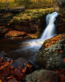 Hazel River Falls in Shenandoah National Park Virginia