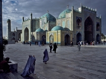 Hazrat Ali mosque in Mazar i Sharif Afghanistan 