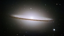 Here is the sombrero galaxy M