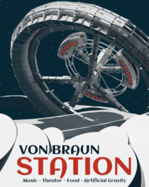Heres an Illustration I made of the Von Braun Wheel 