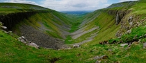 Hey Reddit I made a  megapixel panorama for you Enjoy High Cup Nick Cumbria England 