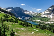 Hidden Lake is a True Treasure of the Rockies Glacier National Park Montana USA 