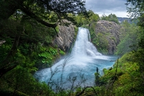 Hidden Waterfall in Patagonia Chile Brandon Cole IGAlaskanAdventures 