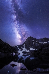 High Sierra Milky Way Inyo National Forest California 