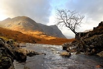 Highlands of Kintail Scotland UK by Saffron Blaze 
