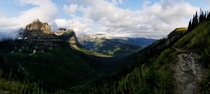 Highline Trail Glacier National Park USA 