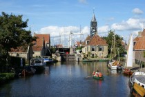 Hindeloopen the Netherlands - a tiny Frisian city 