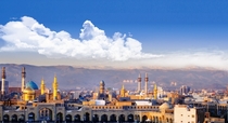 Holy city of Mashhad Iran 