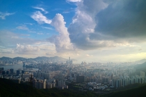 Hong Kong from my favourite spot in the city Photo taken last summer