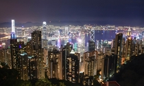 Hong Kong in all its glory the worlds most beautiful skyline at night and the th densest stateterritory in the world 