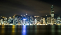 Hong Kong Skyline at night 