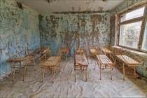 Hospital nursery in Pripyat Ukraine 