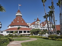 Hotel del Coronado - Coronado California USA - One of the few surviving examples of an American architectural genre the Wooden Victorian beach resort - Designed by Reid amp Reid Architectural and Engineering firm in  - The nd largest wooden structure in t