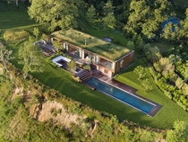 House on coast nestled in nature  Hamptons