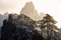 How about this crazy good morning light in Huangshan China 