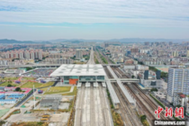 Huadu Station in north Guangzhou opened to traffic on November th With  platforms three intercity services run through it Guangzhou North Station a directly adjacent station to the right of Huadu station in this picture will be redeveloped to have  platfo