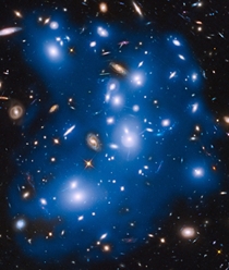 Hubble sees ghost light from dead galaxies in galaxy cluster Abell  