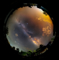 I captured a  Milkyway panorama last week The full resolution image is over  megapixels 