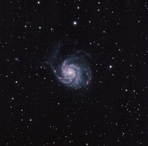 I captured The Pinwheel Galaxy M 